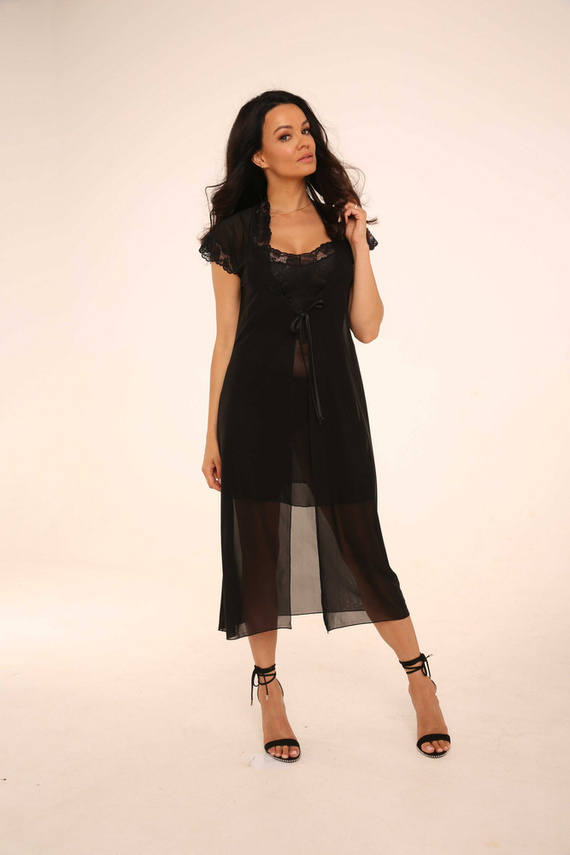 470 Vestaglia da donna Alison Forex - nero