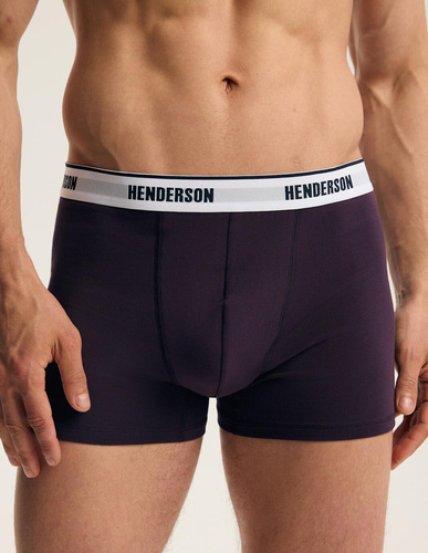 Bokserki męskie Henderson 45476 Free 2-pak in cotone con elastico largo e logo