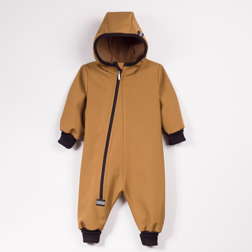 Tuta bambini Nicol 229083 Softshell con pile oliva