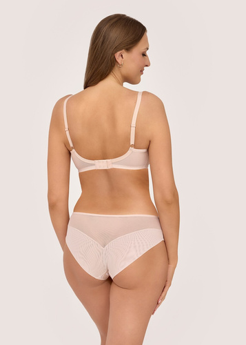 Reggiseno Semi Soft 2239 Caschmere Ava beige con ricamo e ferretto