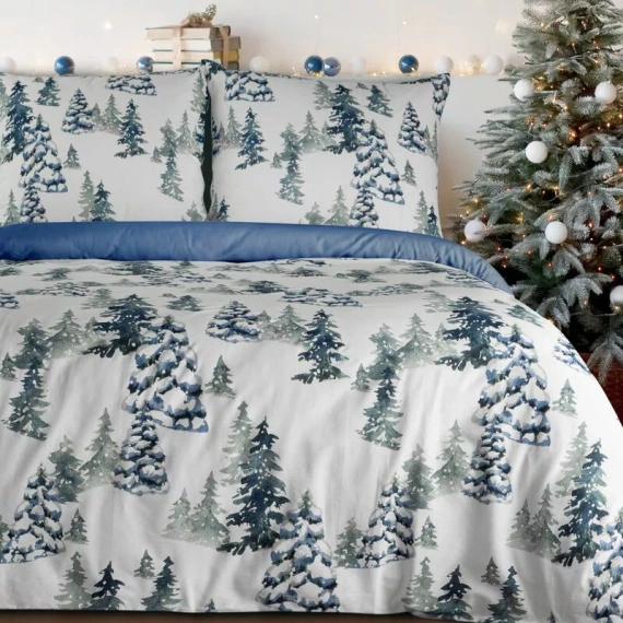 Biancheria da letto natalizia Natal Eurofirany alberi di Natale 100% cotone 105 g/m²