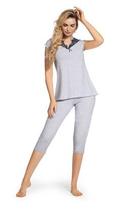 384 Clarisse Pigiama 3/4 donna - melange chiaro