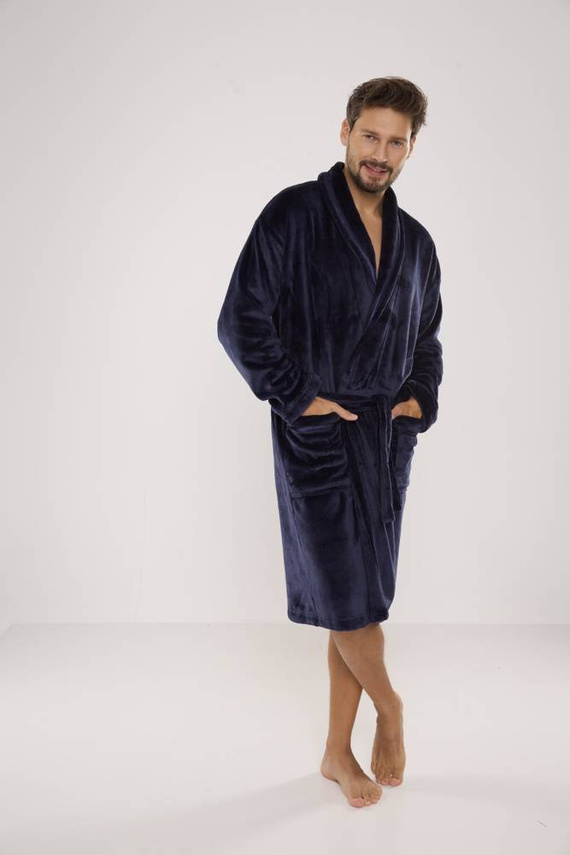 716 Vestaglia da uomo Rafael De lafense - blu marino