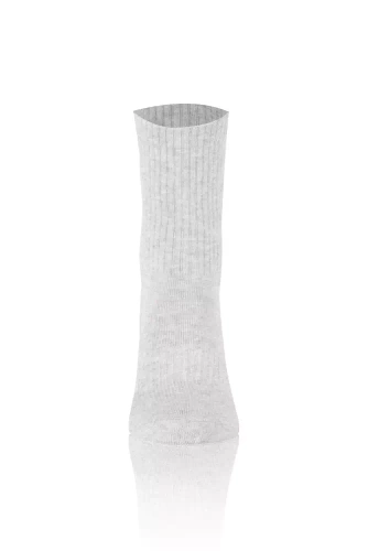 S150D Calze lunghe in mezza spugna Italian Fashion - light melange