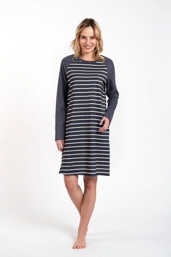 Camicia da notte Oda Moda italiana - stampa grafite