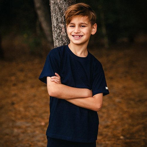 T-shirt bambino oversize Eevi Simply Comfy 100% cotone