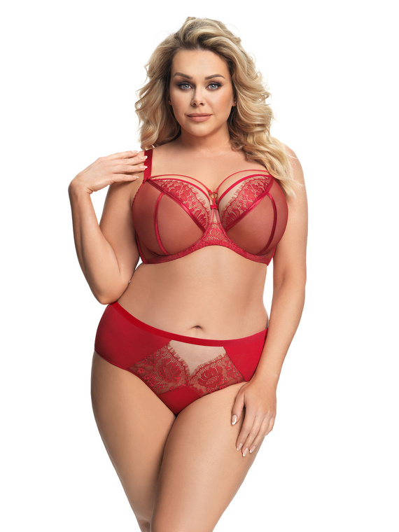 K 496 Reggiseno morbido Paradise Gorsenia - rosso