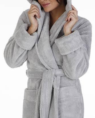 807 Luna II Vestaglia lunga da donna Forex - grigio