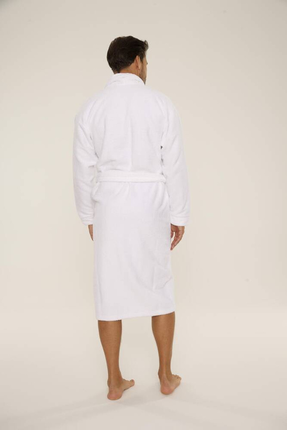 735 Vestaglia da uomo Manuele De Lafense - bianco