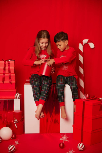 Fogo Pigiama per bambini Moda italiana - rosso/stampa