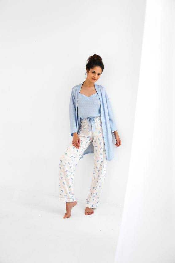 Vestaglia da donna Felicia Sensis - blu melange