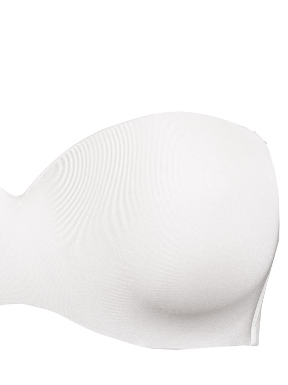 1580 Reggiseno push-up Fantastic - a fascia, microfibra Sielei bianco