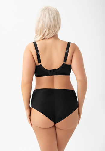 K 934 Isla Bra di Gorsenia - morbido, nero, sensuale e confortevole