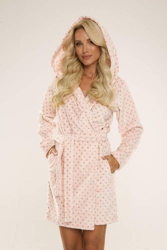 546 Melanie Accappatoio corto da donna Forex - Salmone