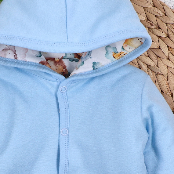 ABN-5616 Giacca per neonato Little Dreamers Nini in cotone organico - biologica, sicura, calda