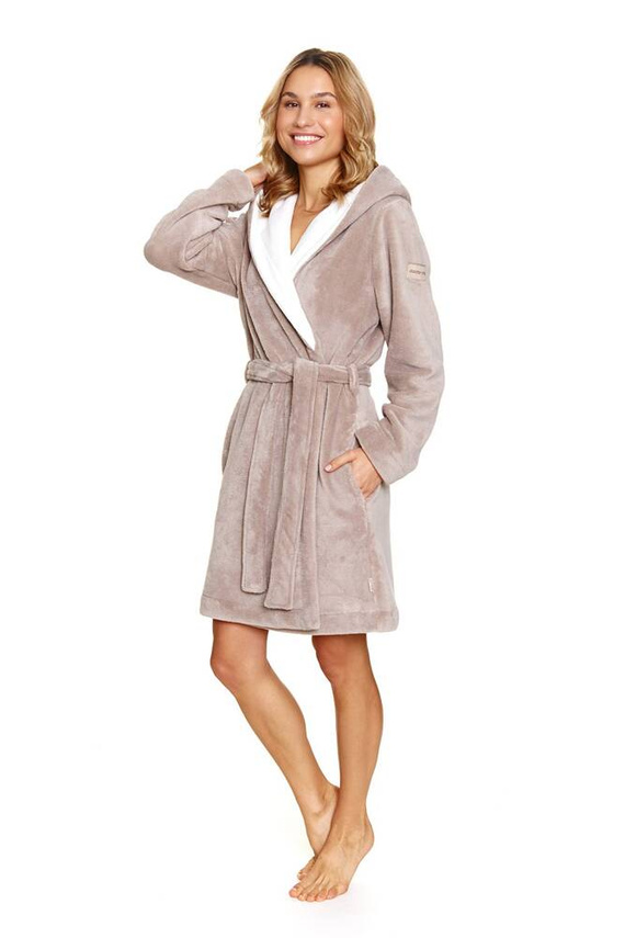 7181 Szlafrok damski Doctor Nap - beige