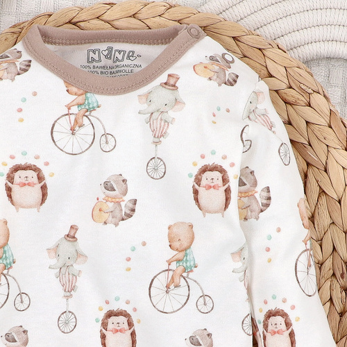 ABN-5583 Body Circus Baby di Nini - 100% cotone organico, morbido sulla pelle, produzione polacca