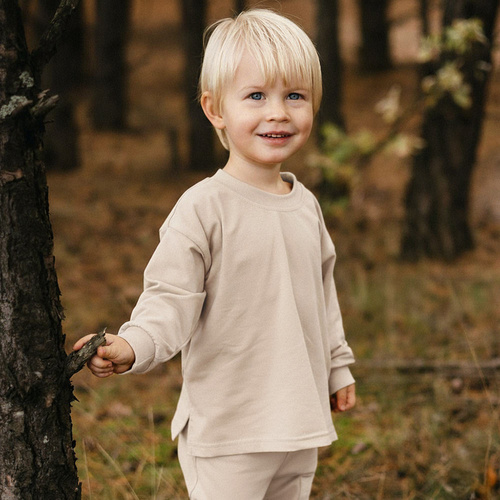 Maglia bambino manica lunga Eevi Simply Comfy 100% cotone