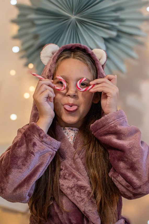 730 Accappatoio per bambini Serena Forex - Berry