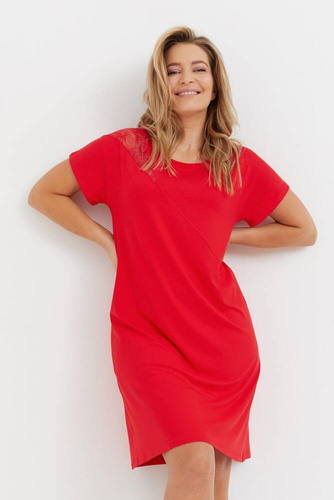 737 Camicia da notte Velar Forex - rosso