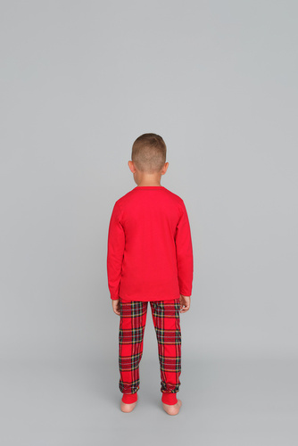 Narvik Pigiama da bambino Moda italiana - rosso/stampa