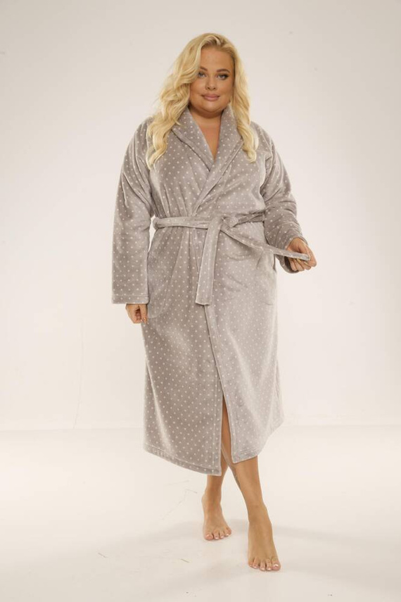 548 Melanie Vestaglia lunga da donna Forex - grigio