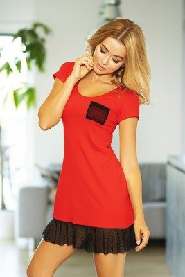 Camicia da notte Larisa Halka Kalimo - rosso