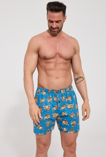 Boxer da uomo Cornette Classic 001/198, 011/198 Bull larghi 100% cotone