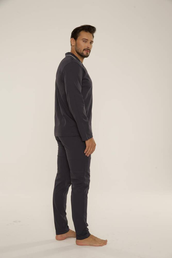 729 Norberto Pigiama da uomo De Lafense - grafite