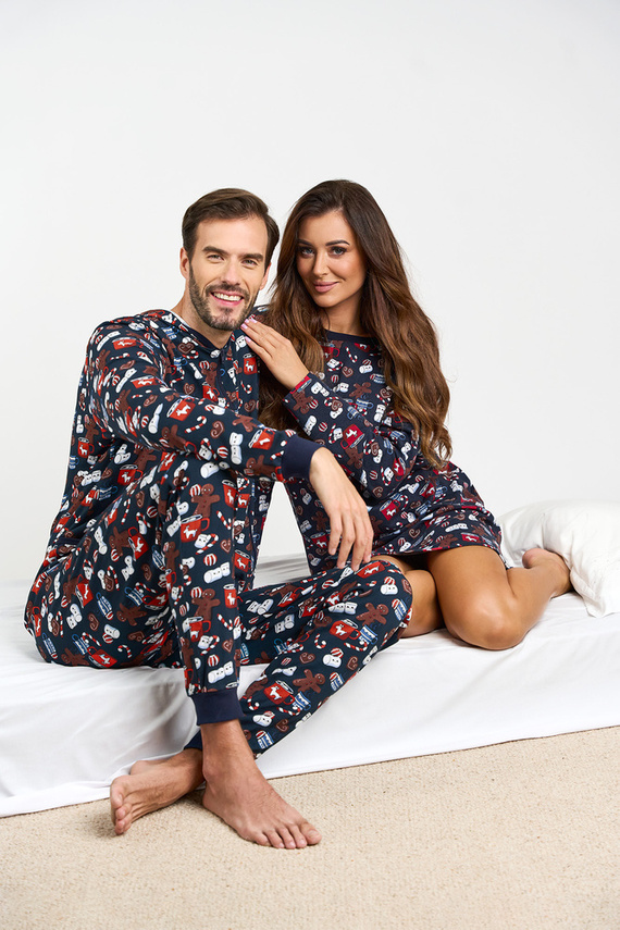 Camicia da notte Cookies Moda italiana - stampa