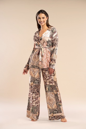 Forever Belle Reverie - pantaloni pigiama in raso di viscosa, eleganti e confortevoli