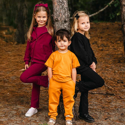 T-shirt bambino oversize Eevi Simply Comfy 100% cotone