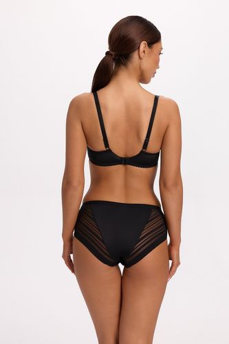 Reggiseno Semi Soft Gaia BS 1395 Alicia nero SS10 con ferretto