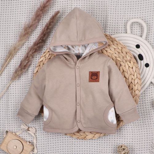 ABN-5517 Sky Journey Felpa doppio strato per bambino di Nini - in cotone biologico, per bambino