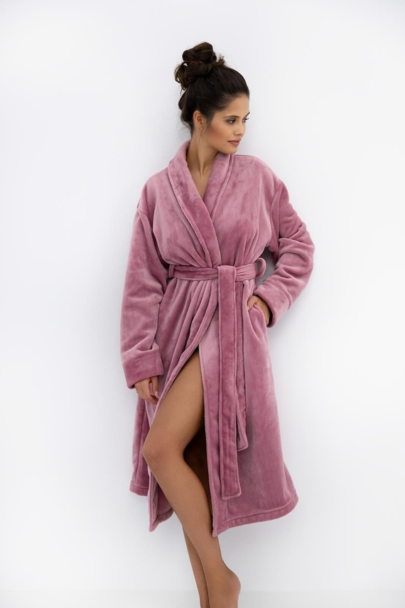 Accappatoio Chana da donna Sensis heather - elegante e confortevole, materiale morbido