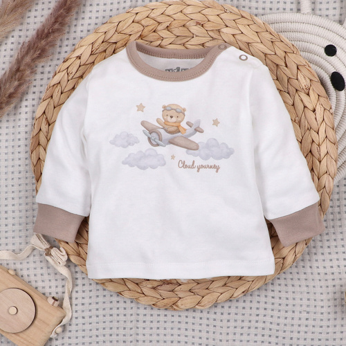 ABN-5511 Camicetta da bambino Sky Journey di Nini - in cotone biologico