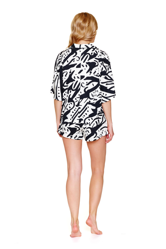 7310 Pigiama da donna Doctor Nap La Palma - set corto, 100% viscosa