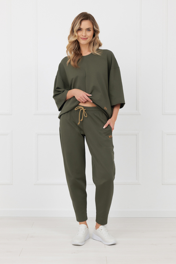 Felpa Kaori Italian Fashion 3/4 manica cotone