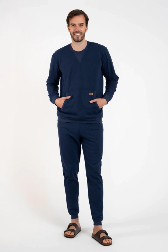 Fox Set tuta uomo Moda italiana - blu navy