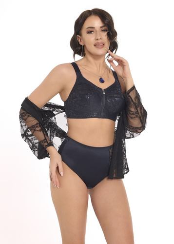 Zuza 586 Viki Night Blue Bra Nero - morbido senza ferretto, confortevole ed elegante