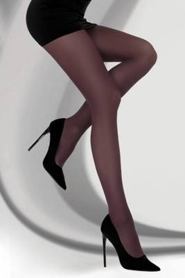 Marcela 40 den Plum Collant LivCo Corsetti