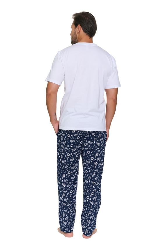 Pigiama Uomo Doctor Nap 7554 Sunny Coast Cotone Pantaloni Lunghi