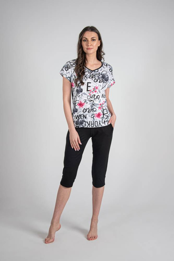 676 Pigiama da donna con suola Forex - bianco