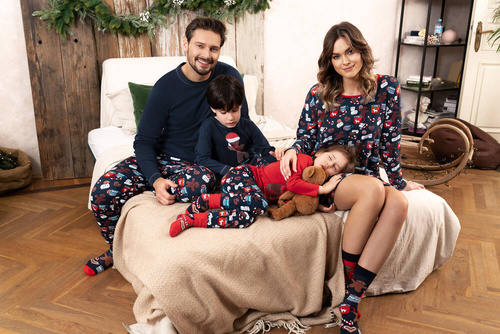 Makala Pigiama per bambini Moda italiana - blu navy/stampa