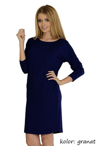 543 Camicia da notte Paula manica 7/8 - grafite