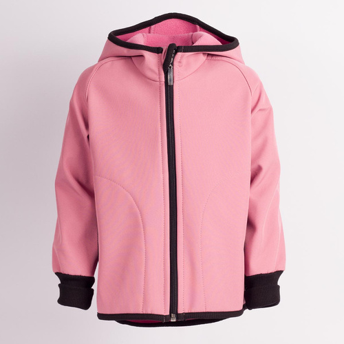 229001 Nicol Giacca softshell bambina con cappuccio, pile, riflettente