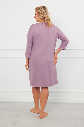 Camicia da notte Ibena, manica 3/4 Moda Italiana - erica