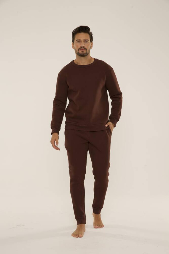 813 Indigo Tuta da uomo De Lafense - cioccolato