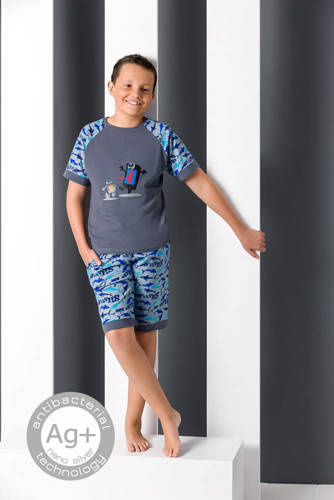 PY2008 Pigiama bambino Passion graphite