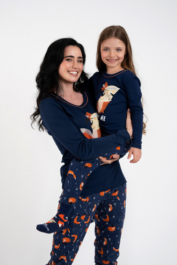 Wasilla Pigiama da donna manica lunga, pantaloni lunghi Moda Italiana